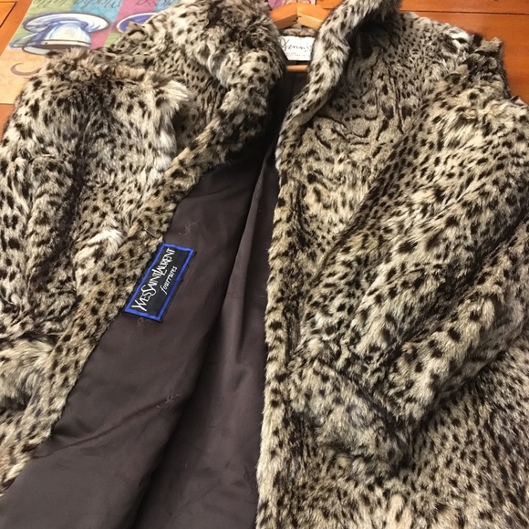 authentic leopard fur coat